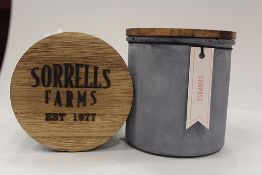 Sorrells Farms Candle Compass Scents