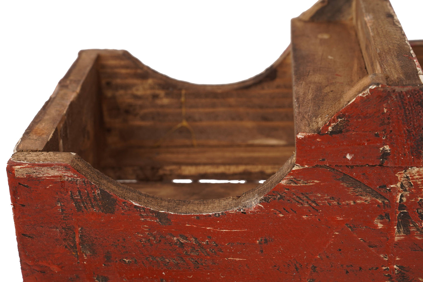 Rustic Wooden Wagon-Garden Planter