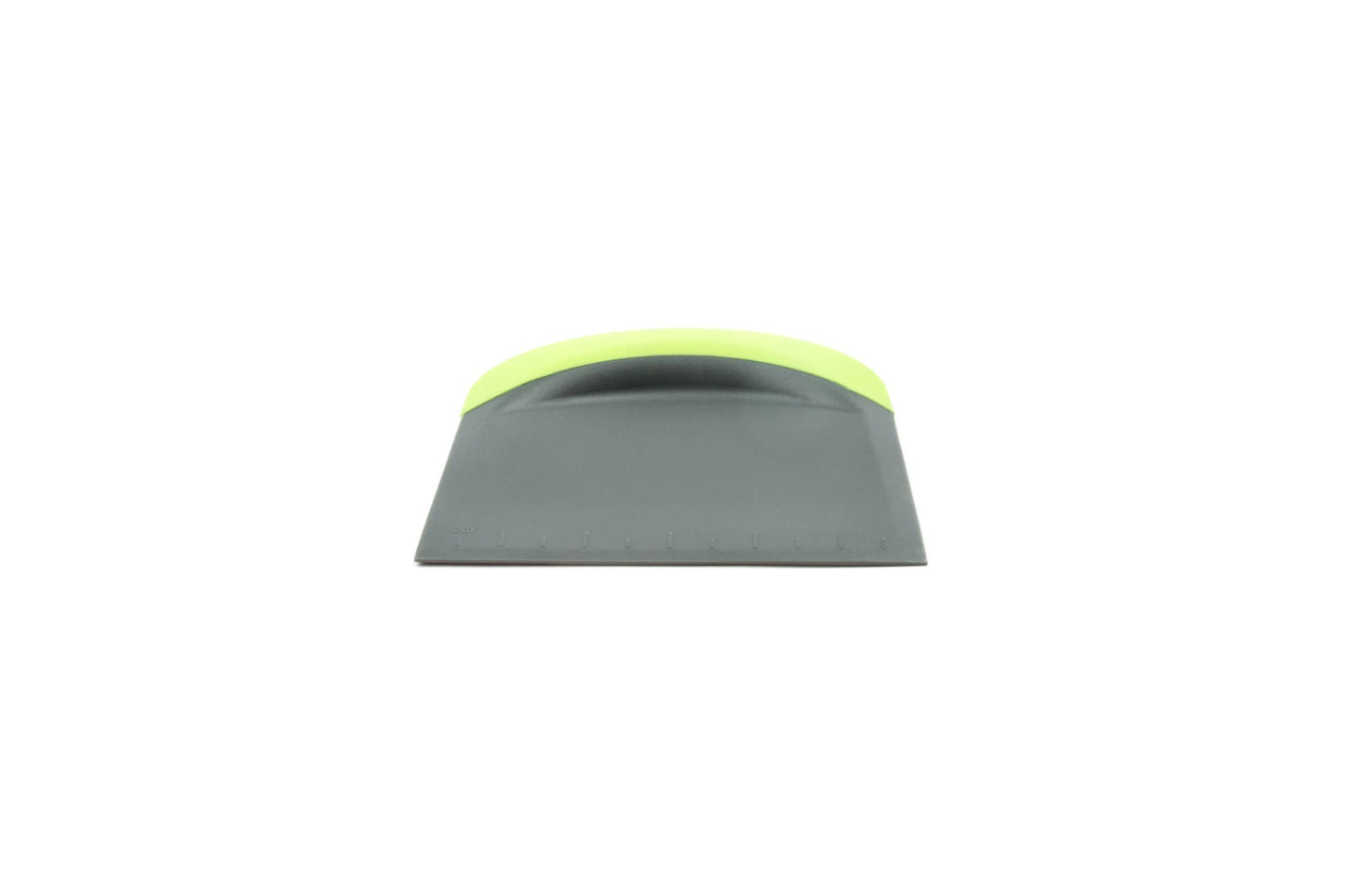 Fox Run 3-In-1 Bowl Scraper, Cutter, Green, 4.25" x 4.75"