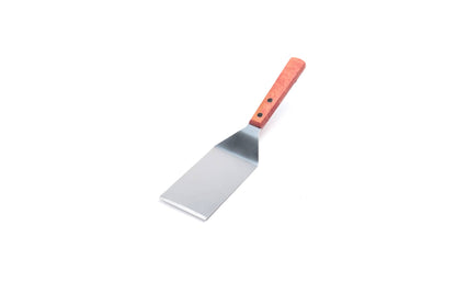 Fox Run Offset Spatula, Stainless Steel with Wood Handle, 9"