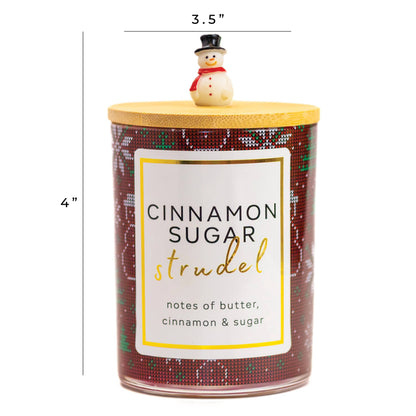 Cinnamon Sugar Strudel – 10oz Fall Scented Gift Candle