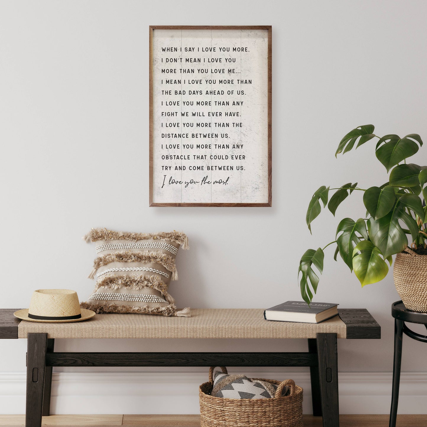 When I Say I Love You More White