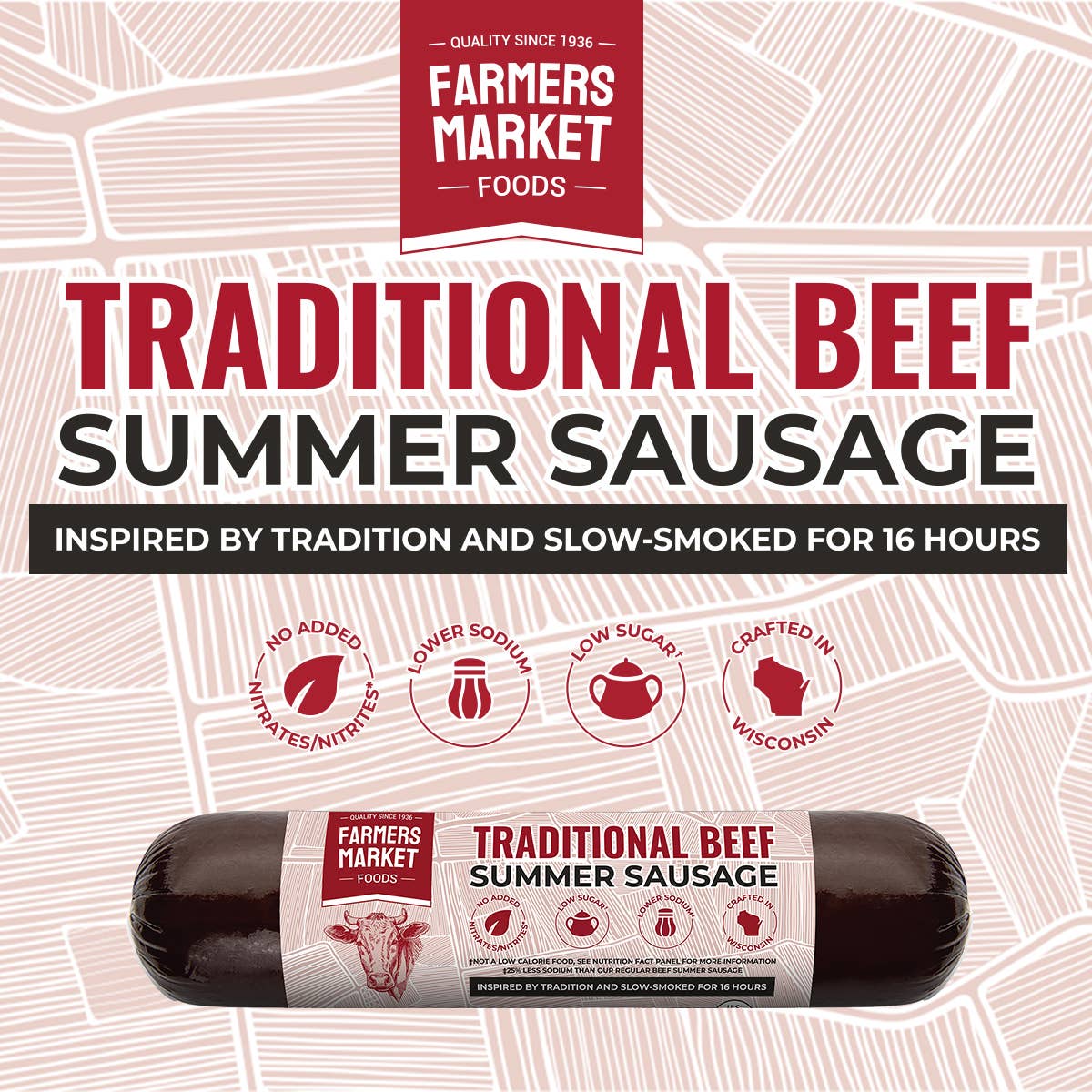 Traditional Beef Summer Sausage 5oz