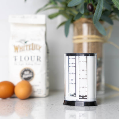 KitchenArt 1 Cup Tri Adjust A-Cup, Adjustable Measuring Cup