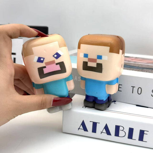 Minecraft Slow Rising Squishy Toy – Stress Relief Squeeze Toy
