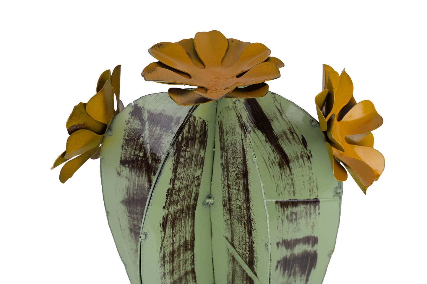 Yuma Metal Cactus-Garden-Desert Decor-Three Sizes-Green-