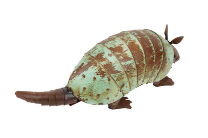 Farmhouse Garden Metal Armadillo-NEW-16x5x6 inch-Two Colors