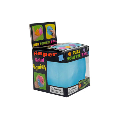 Cube squeeze ball