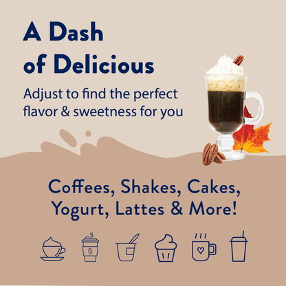 Sugar Free Maple Bourbon Pecan Syrup