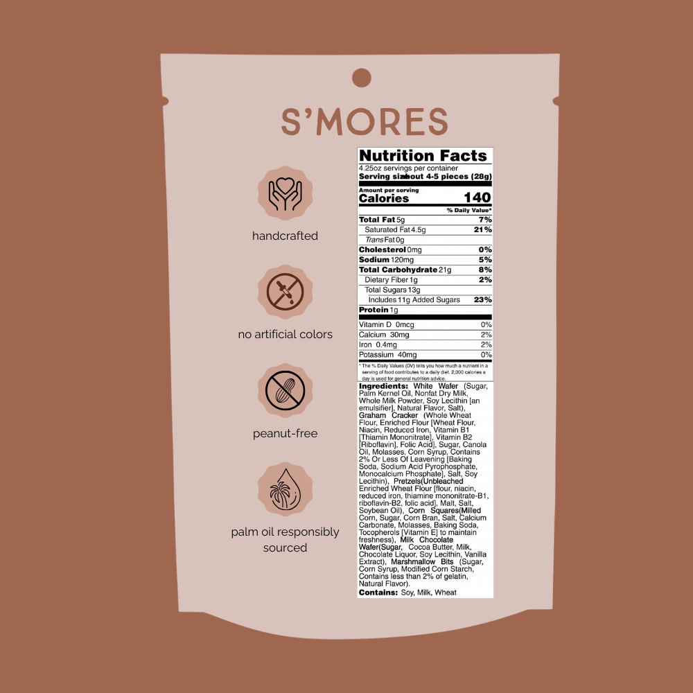 S'mores Chunk Nibbles 4.25oz Pouch