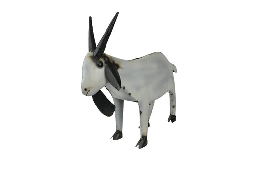 Farmhouse Goat-Metal-Garden-Yard Art-10 x 29L x 23H-Medium