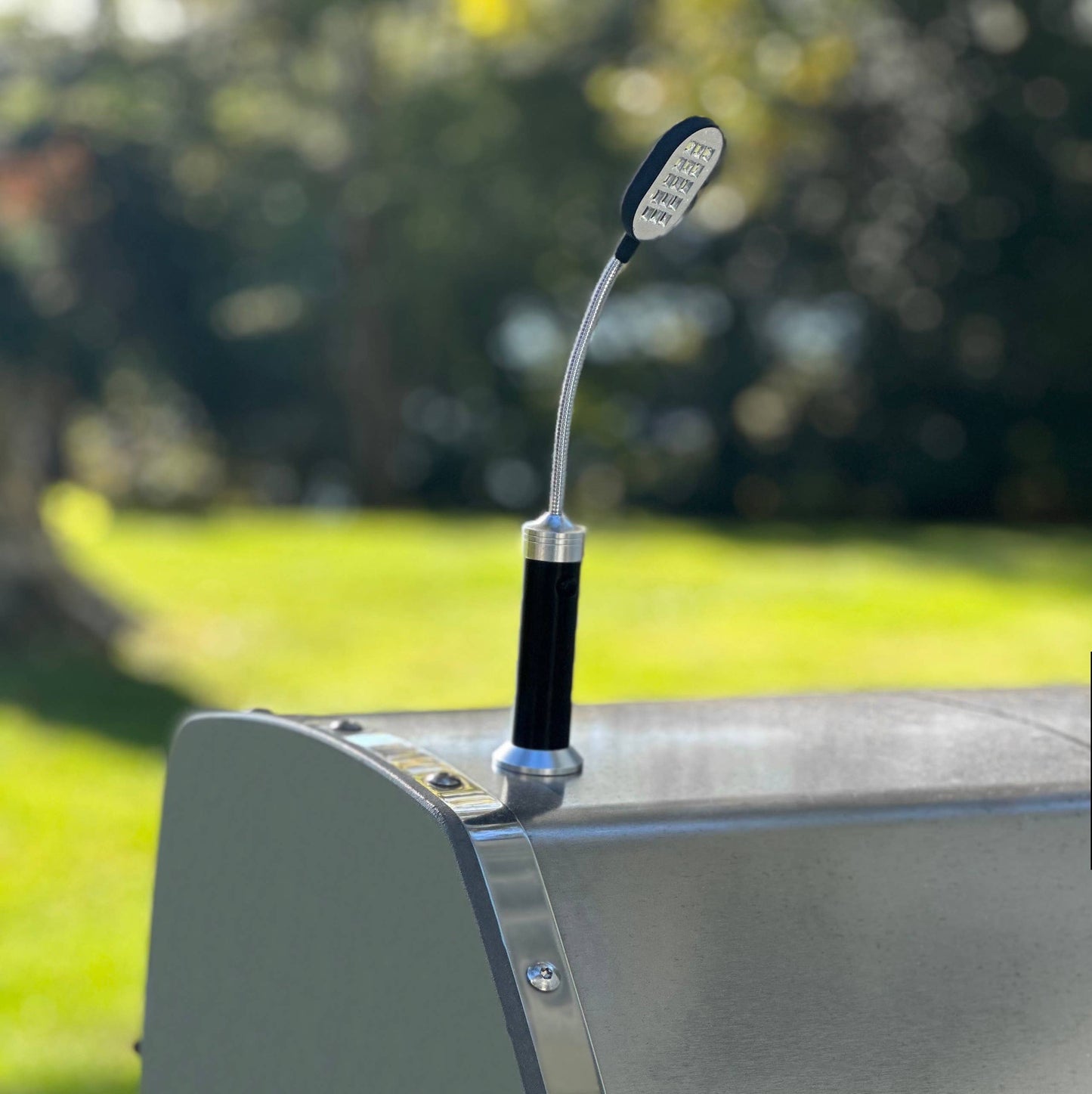 Outset Outdoor Rotating Grill Light, Magnetic Base, 11.2"