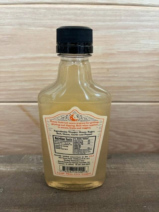 Honey Gold Moonshine Hotsauce Small Flask