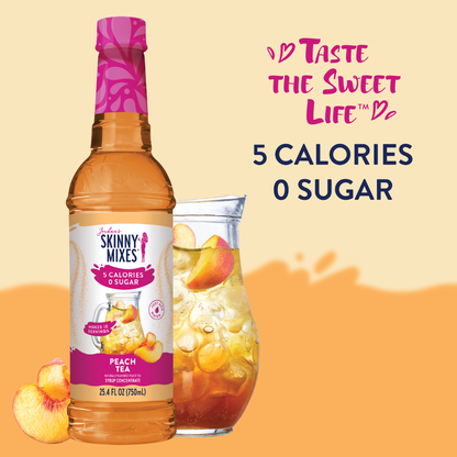 Sugar Free Peach Tea Syrup Concentrate