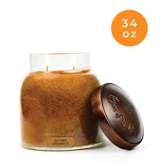 Autumn Orchards – 34oz Fall Strong Scented Jar Candle