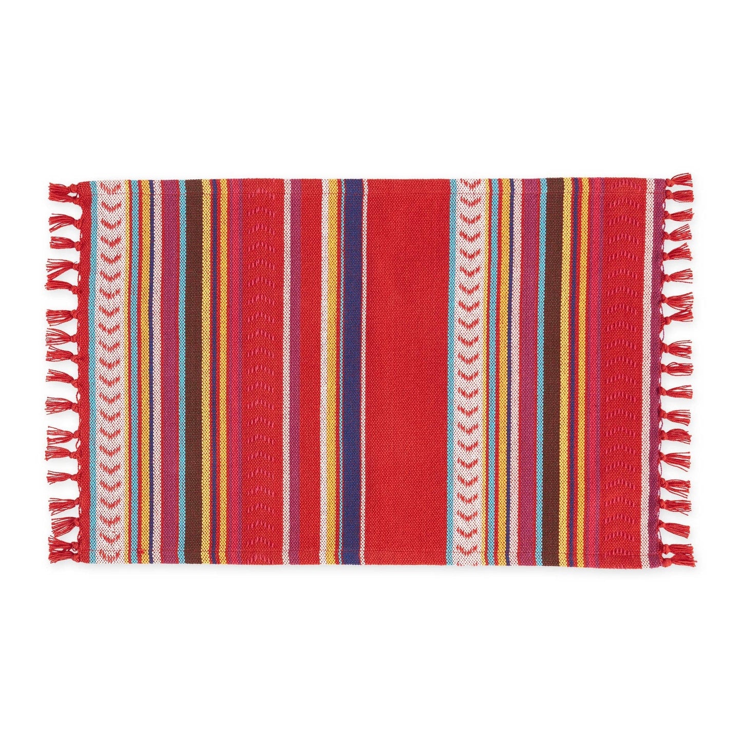 Baja Stripe Rug Weave Placemat