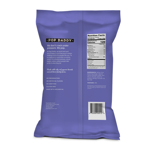 Pop Daddy – Premium Kettle Corn Flavored Popcorn 6.4oz