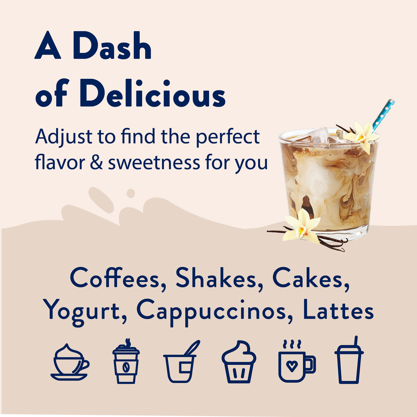 Naturally Sweetened Vanilla Bean Syrup - 375ml