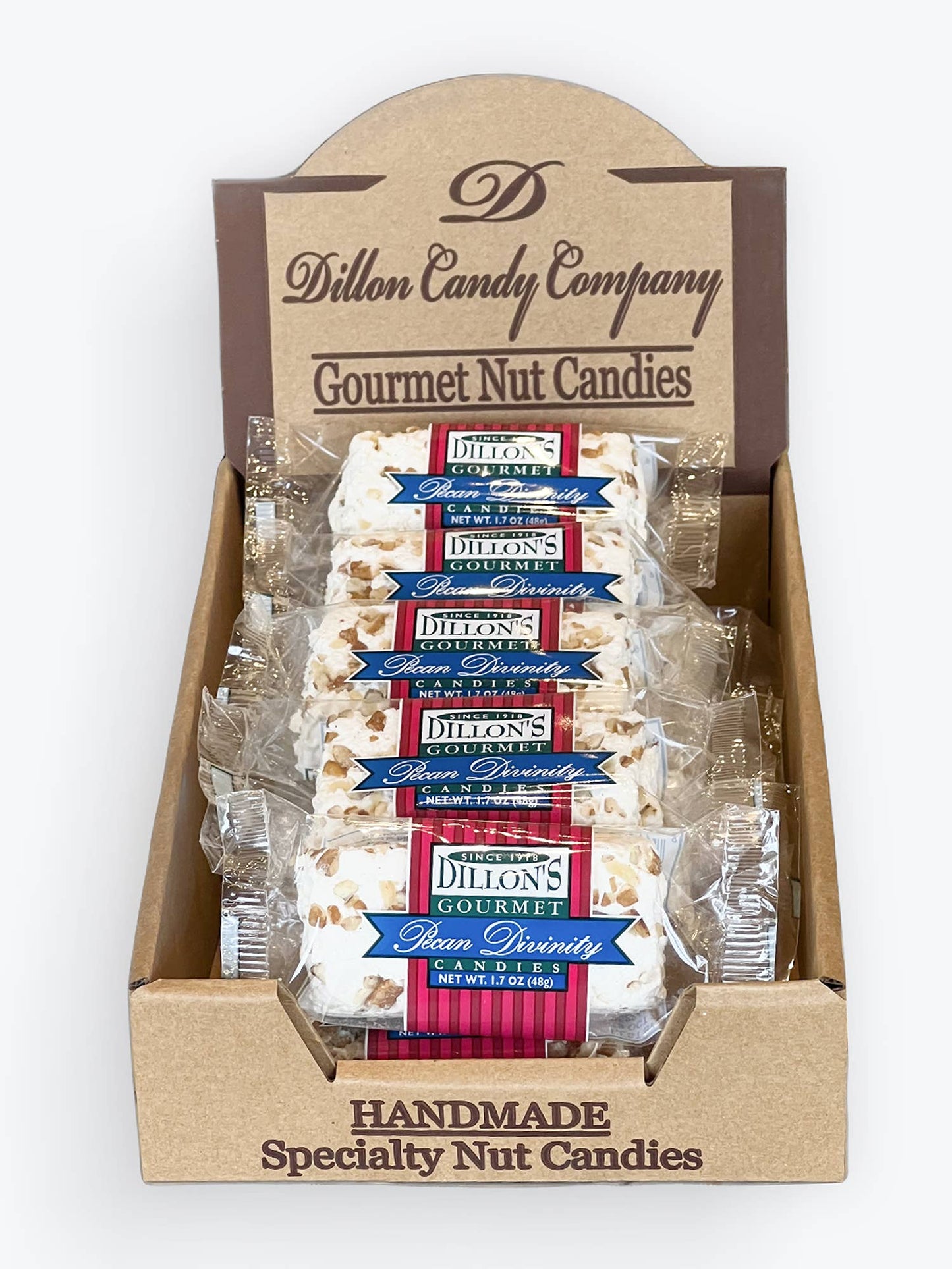 Divinity, Pecan, 1.7 oz Snack Bar