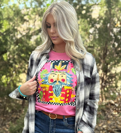 Callie's Checkered Nutcracker Tee