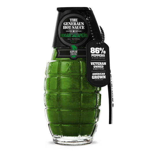 General's Hot Sauce - HOOAH Jalapeno 6oz,