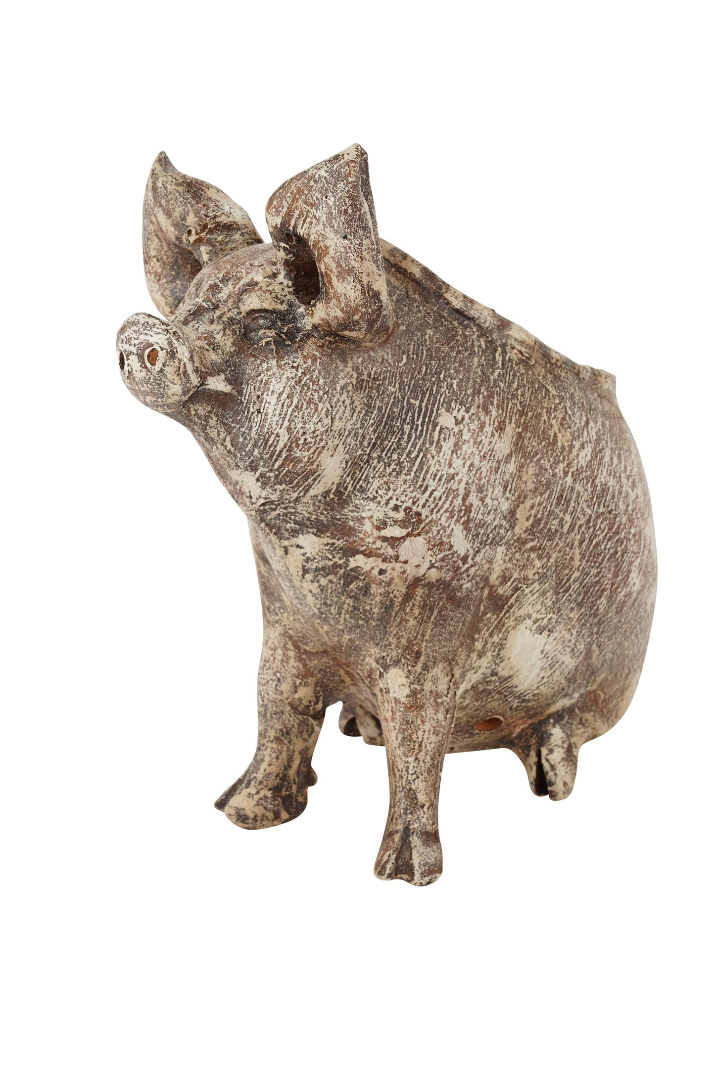 Wilber the Pig Planter-Garden-Clay-Handmade-13x7x15 inches