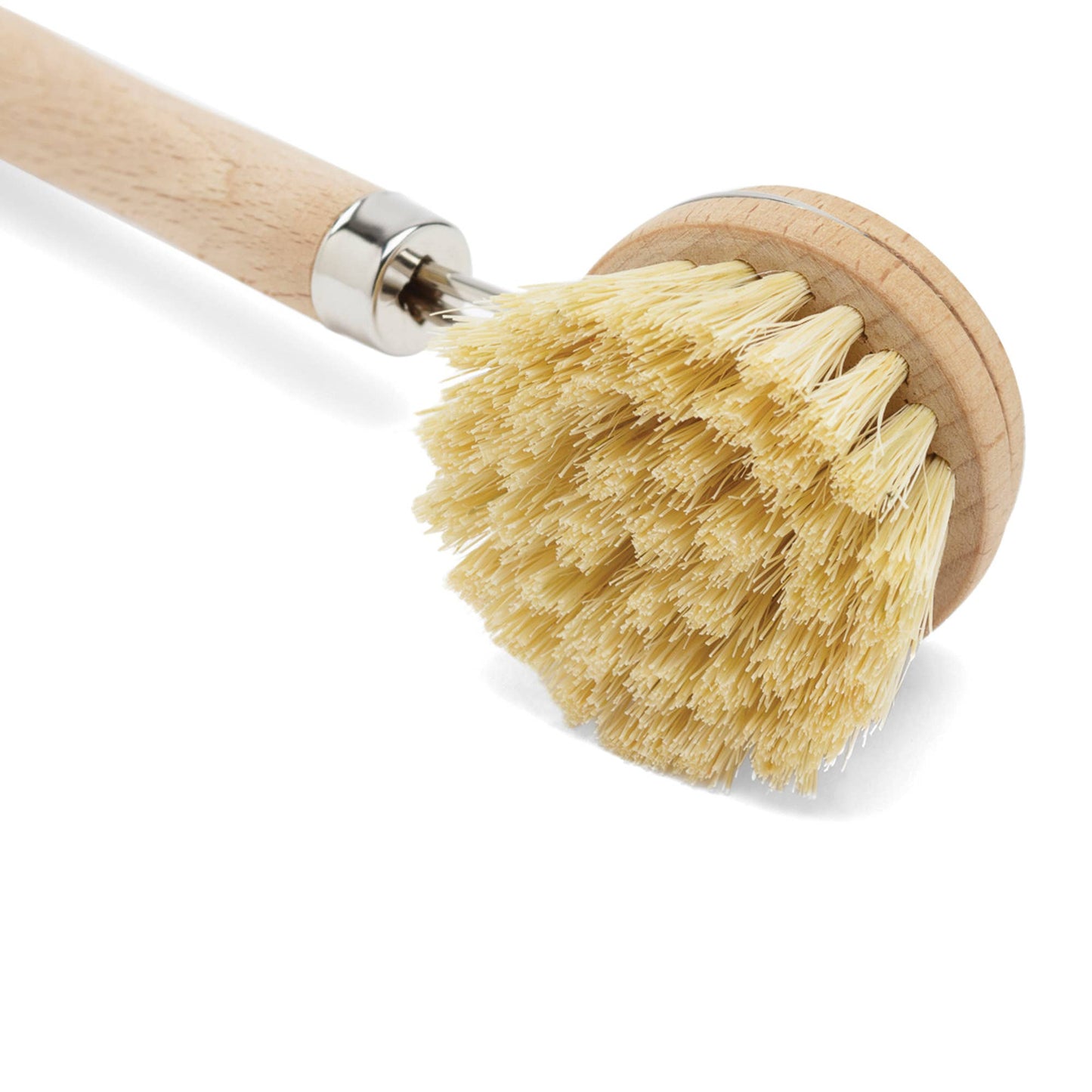 Fox Run Natural Dish Brush, Tampico Fiber Bristles, 9"