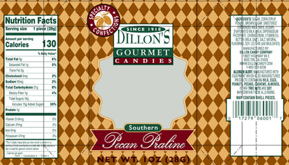 Pecan Pralines, 1 oz. Patty