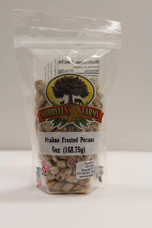 6oz Praline Frosted Pecans