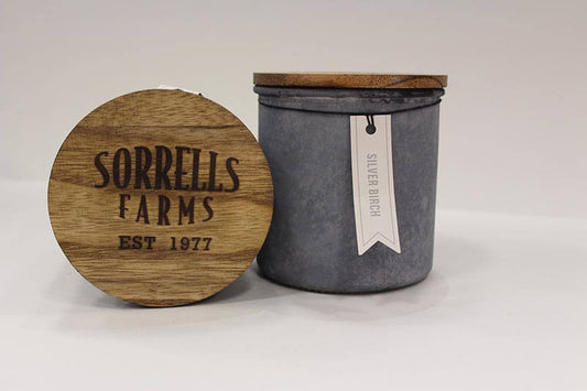 Sorrells Farms Candle Silver Burch Scents