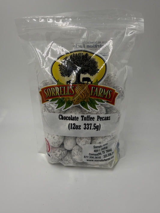 Chocolate Toffee Pecans