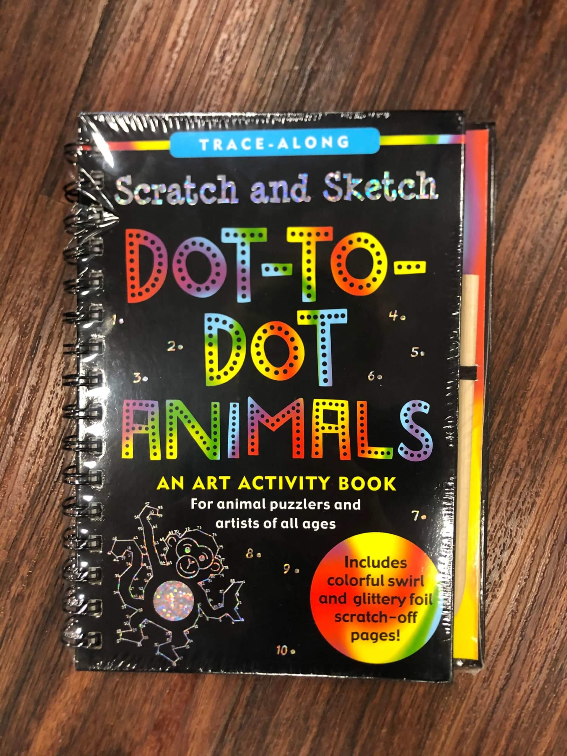 Scratch and Sketch Dot to Dot Activity Book - Sorrells Farms
